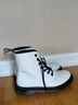 Dr. Martens 100% Leather White Boots Size 8 - photo 4