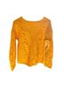 Anthropologie Yellow Pullover Sweater Size S - photo 2