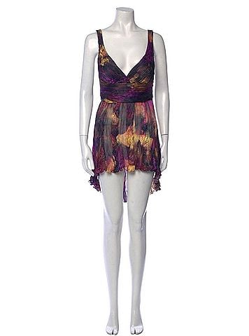 Carlos Miele Sleeveless Silk Top (view 2)