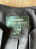 Ralph Lauren 100% Linen 100% Acetate Black Blazer Size 6 - photo 3