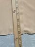 Jil Sander 100% Viscose Solid Tan Long Sleeve Button-Down Shirt Size L - photo 6