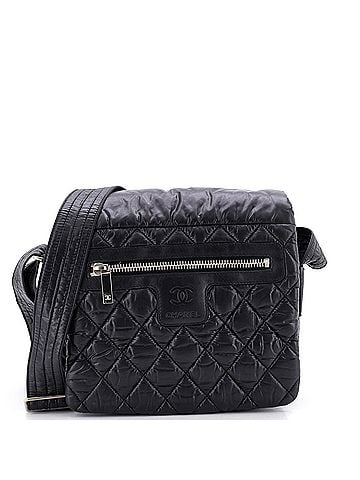 Chanel Coco Cocoon Messenger Bag Quilted Nylon Medium (view 1)
