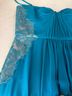 BCBGMAXAZRIA 100% Polyester 100% Nylon Teal Cocktail Dress Size 10 - photo 8