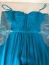 BCBGMAXAZRIA 100% Polyester 100% Nylon Teal Cocktail Dress Size 10 - photo 7