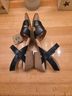 Born 100% Leather Black Sandals Size 8 - photo 6