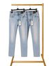 Express Solid Blue Jeans Size 6 - photo 1
