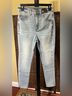 Express Solid Blue Jeans Size 6 - photo 4