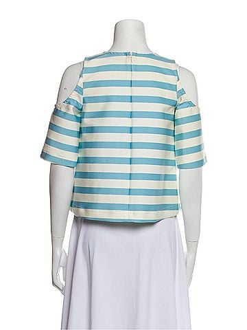 Tanya Taylor Short Sleeve Blouse (view 2)