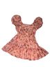 LoveShackFancy 100% Polyester Floral Pink Casual Dress Size 6 - photo 1