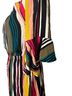 Express 100% Rayon Stripes Red Yellow White Romper Size L - photo 9