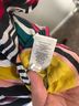 Express 100% Rayon Stripes Red Yellow White Romper Size L - photo 8