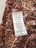 Evereve Floral Brown Sleeveless Blouse Size L - photo 5
