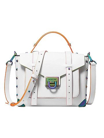 Michael Kors Leather Satchel (view 1)