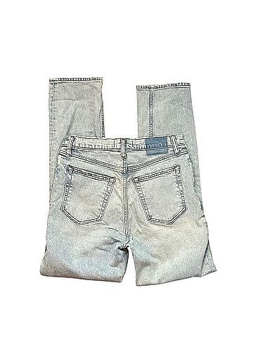 Abercrombie & Fitch The 90s Slim Straight Ultra High Rise Jeans (view 2)