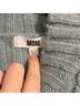 MDMG Gray Blue Turtleneck Sweater Size M - photo 3