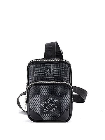 Louis Vuitton Amazone Sling Bag Limited Edition Damier Graphite 3D (view 1)