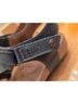 Taos 100% Leather Blue Sandals Size 7 1/2 - photo 4