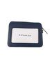Coach Solid Blue Silver Wallet One size - photo 2