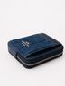 Coach Solid Blue Silver Wallet One size - photo 4