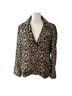 Chico's Animal Print Multi Color Jacket Size 1 - photo 1