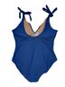 J.Crew Solid Blue One Piece Swimsuit Size XXL - photo 2