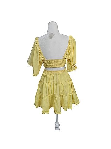 Free People Cross of Sunlight Mini Dress Casual Dress (view 2)