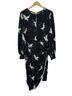 Lipsy Floral Black Cocktail Dress Size 12 - photo 1