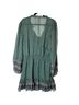 Veronica Beard Paisley Green Blue Casual Dress Size 16 - photo 2