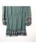 Veronica Beard Paisley Green Blue Casual Dress Size 16 - photo 5