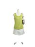Vanity Green Sleeveless Blouse Size L - photo 1