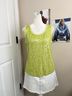 Vanity Green Sleeveless Blouse Size L - photo 3