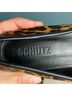 Schutz Animal Print Tan Black Flats Size 6 1/2 - photo 3