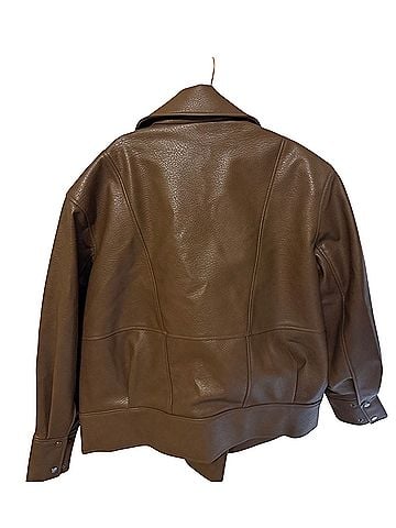 Ashley Graham Faux Leather Jacket (view 2)
