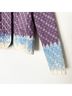 NSF 100% Cotton Checkered-gingham Purple Blue Jacket Size S - photo 6