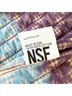 NSF 100% Cotton Checkered-gingham Purple Blue Jacket Size S - photo 7