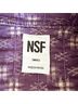 NSF 100% Cotton Checkered-gingham Purple Blue Jacket Size S - photo 3