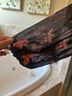 Anthropologie Floral Black Pink Blouse Size L - photo 6