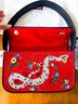 STAUD 100% Other Print Red White Shoulder Bag One size - photo 11