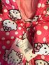 Hello Kitty Polka Dots Pink White Jacket Size 4 - photo 3