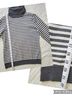 Banana Republic Stripes Gray White Silk Pullover Sweater Size S (petite) - photo 8