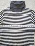 Banana Republic Stripes Gray White Silk Pullover Sweater Size S (petite) - photo 7