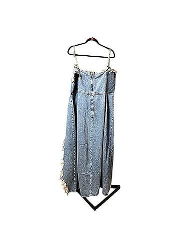 Good American Maxi Shredded Dress Casual Dress (view 2)