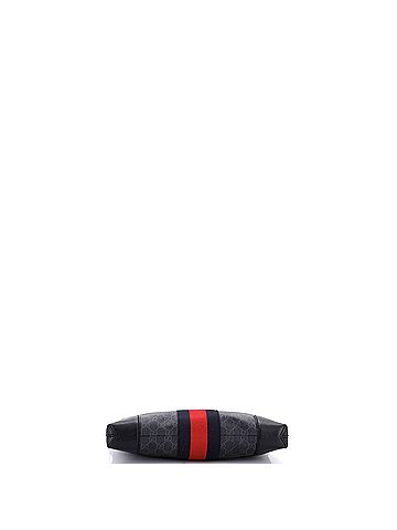 Gucci Web Zip Flat Messenger GG Coated Canvas Medium (view 2)