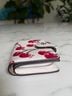 Coach 100% Leather Print White Pink Leather Wallet One size - photo 3