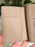 Coach 100% Leather Print White Pink Leather Wallet One size - photo 8