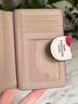 Coach 100% Leather Print White Pink Leather Wallet One size - photo 9