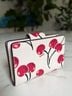 Coach 100% Leather Print White Pink Leather Wallet One size - photo 14