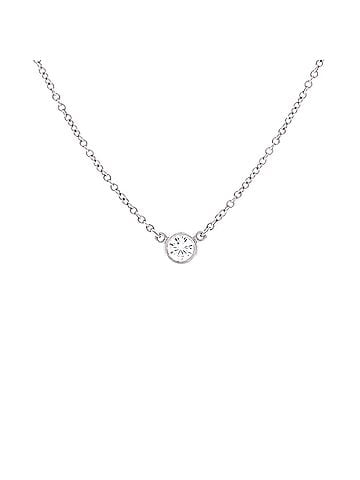 Tiffany & Co. Elsa Peretti Diamonds By The Yard Pendant Necklace Platinum with Diamond 0.20-0.29CT (view 1)