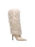 Michael Kors 100% Leather White Tan Boots Size 9 1/2 - photo 2