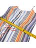 Diane von Furstenberg Stripes Multi Color Romper Size XS - photo 9